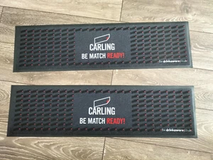 EURO 24 Carling Bar Corredor Pub Cerveza Mat Hombre Cueva Hogar Bar - Imagen 1 de 4