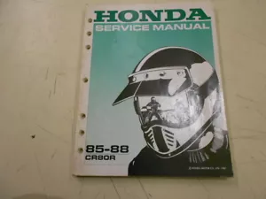 Honda CR80R 1985 88 manual de servicio - Imagen 1 de 5