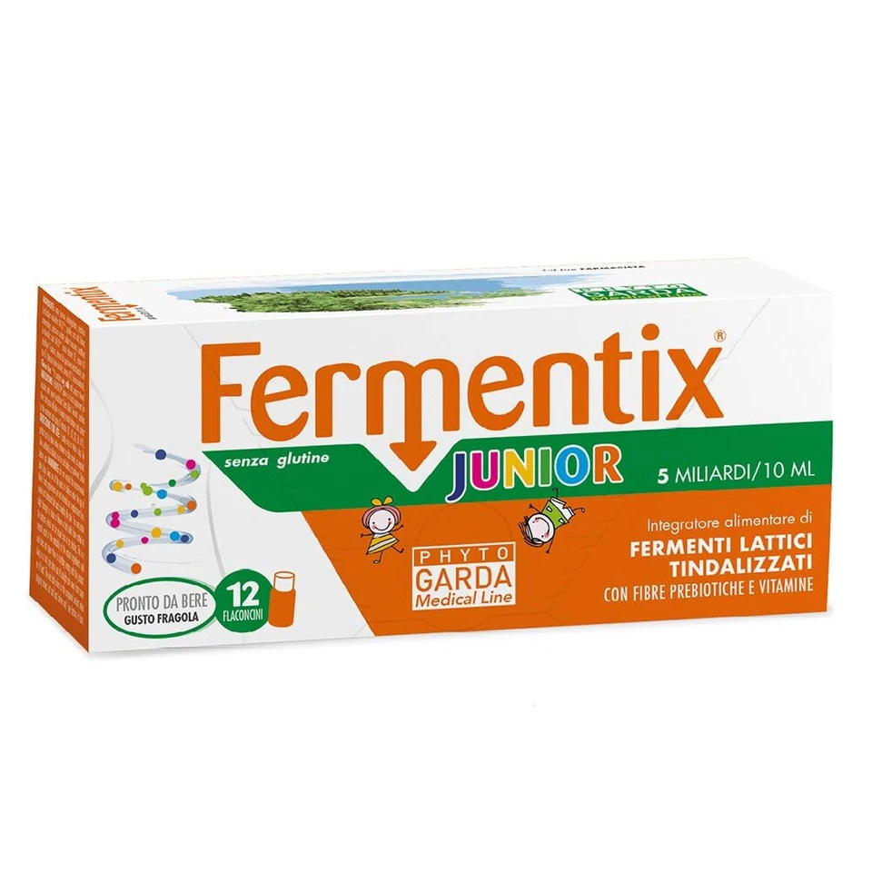 Phyto Garda Fermentix - Junior Integratore di Fermenti, 12 Flaconcini - Immagine 1 di 1