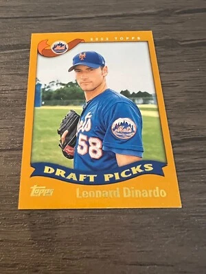2001 Topps Draft Picks Baseball Card #691 Leonard DiNardo, NY Mets (N7) - Image 1 of 2