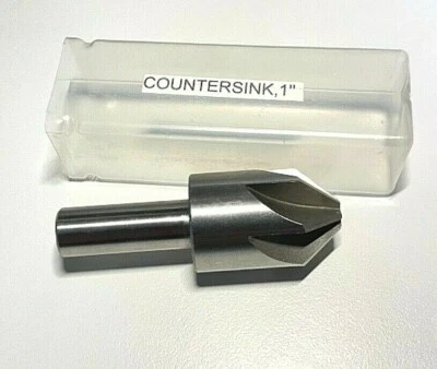 1” Countersink 82 degree 6 Flutes HSS Standard 1 Inch - Image 1 of 3