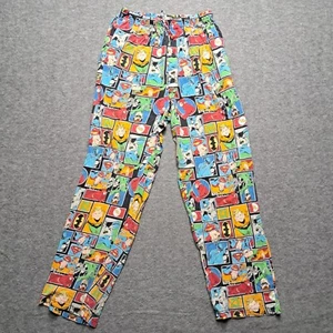 Vintage DC Comics Originals Cotton Pajama Bottoms SUPERHERO Youth L - Picture 1 of 7