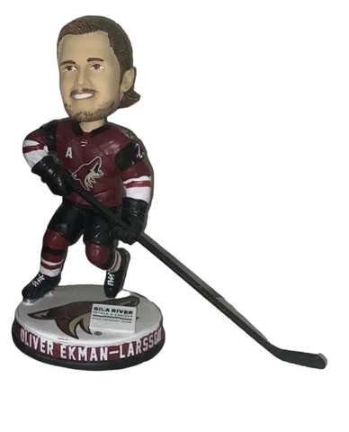 Arizona Coyotes Oliver Ekman-Larsson Promo Collectible Bobblehead SGA New In Box Cover
