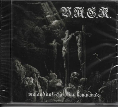 V.A.C.K.-VINLAND ANTICHRISTIAN KOMMANDO-CD-black metal-nocturnal blasphemy - Image 1 of 2