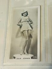 Carreras Tobacco 1939 Trading Card film stage beauties photo real Julie Jenner