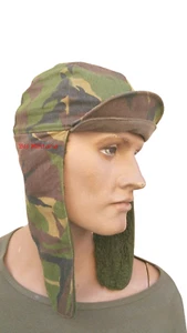 Tour de tête 57 cm -Casquette Hiver fourrée avec rabat - Armée Hollandaise 📌4a. - Imagen 1 de 4