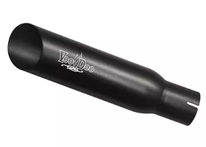 Escape vudú Yamaha R6 ""V"" 2006-2020 negro mate - Imagen 1 de 1