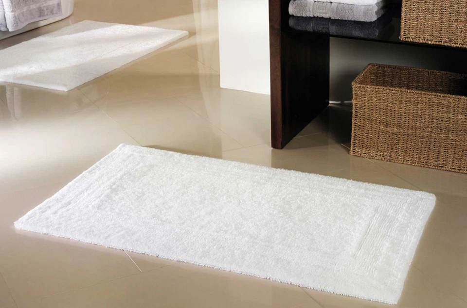 Cawö Luxus Badteppich 1000 60x60 Cm weiß