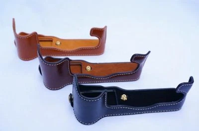 Pu Leather case cover bag for Fujifilm XT1.X-T1 half Bottom - Image 1 of 4