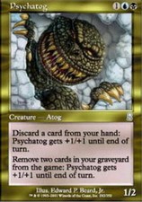 1x Psychatog MTG Odyssey NM Magic Regular