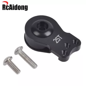 Brazo servo ahorrador de aluminio 25T para coche buggy Tamiya Wild One Hotshot 2 TD4 DB02 RC - Imagen 1 de 10