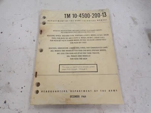 TM 10-4500-200-13 Army Technical Manual Operator Maintenance Repair 1969 - Picture 1 of 4
