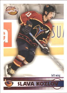 2002-03 Pacific Complete Red #127 Slava Kozlov /100