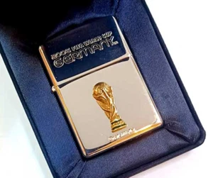 Zippo Germany World Cup 2006 No.44 Limited Lighter Made Sep 2005 FedEx - Bild 1 von 6