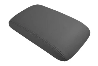 Cubierta de tapa de consola de cuero para Toyota Land Cruiser 1990-1997 gris Foto 1 de 4