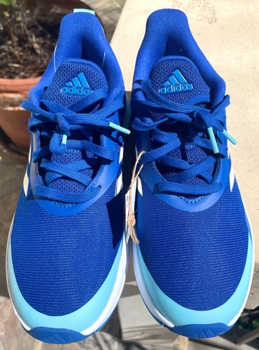 Scarpe da corsa Adidas ragazzo uomo taglia 7 FortaRun in Royal Azure + blu elettrico