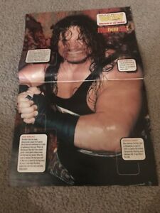 Vintage RHINO ECW Wrestling Poster Centerfold 2000 WCW WWF WWE