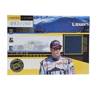 2002 Press Pass Eclipse Driver Series Under Cover Jimmie Johnson SP #'d /260 - Image 1 of 2