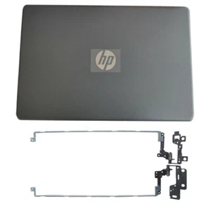 Nueva cubierta posterior LCD gris para computadora portátil HP 17-BS 17-BS011dx 17-AK 17-AY + bisagras LCD - Imagen 1 de 3
