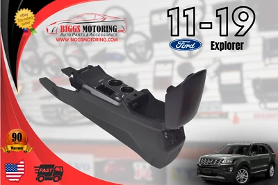 Conjunto de consola de piso central Ford Explorer 2011-2019 fabricante original de fábrica | negro Foto 1 de 4