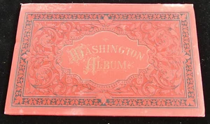 Antiquarian Book-WASHINGTON-LEPORELLO-TOURIST GUIDE-Anonymous-ca. 1880 - Picture 1 of 4