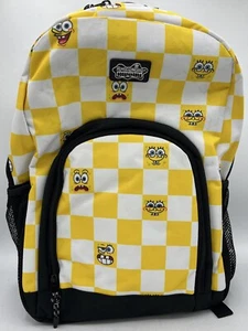 SpongeBob SquarePants 13 Inch Sleeve Laptop Backpack, Checkered Padded Computer - Picture 1 of 11