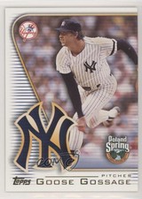 2004 Topps Poland Spring New York Yankees Rich Gossage #1 HOF