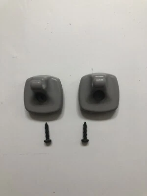 Mitsubishi Galant 2007 parasol clip gris par conjunto de 2 genuinos con tornillos Foto 1 de 4