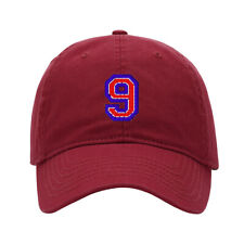 Baseball Cap Men  Design Numeric 9 Embroidered Washed Cotton Hat Baseball Caps