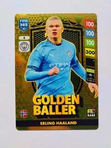 Panini Adrenalyn XL FIFA 365 2025 Golden Baller 4 Erling Haaland Manchester City - Zdjęcie 1 z 2