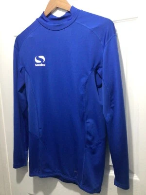 Men SONDICO Sport / Fitness Top Size UK L Long Sleeves Breathable Side Blue - Image 1 of 4