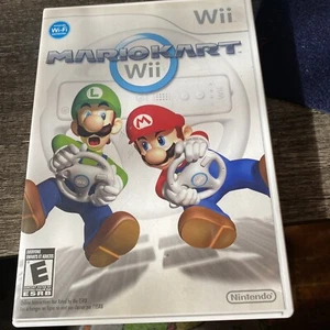 Mario Kart Nintendo Wii Case and Manual Only NO GAME Cart Game Authentic OEM - Picture 1 of 4