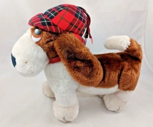 Dakin Detective Hound Dog Plush 10.5 Inch Long 1983 Stuffed Animal toy - Picture 1 of 8