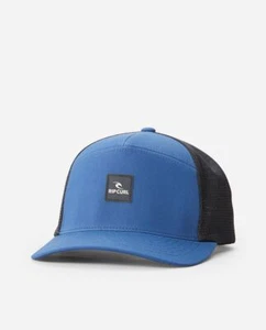 Gorra Rip Curl Snapback Trucker para hombre Curve Vaporcoo azul marino - Imagen 1 de 3