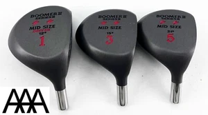 Boomer II Series II Midsize 12* DRIVER 3 & 5 Fairway Wood HEAD ONLY [QTY=3] - Bild 1 von 2
