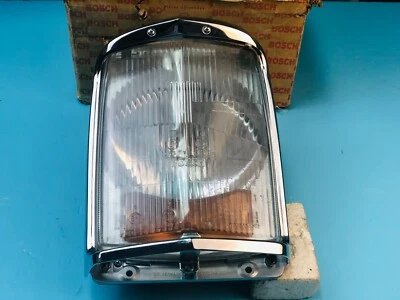 Faro y faros cromados Opel Diplomat B Bosch 1216185 originales NOS Foto 1 de 4