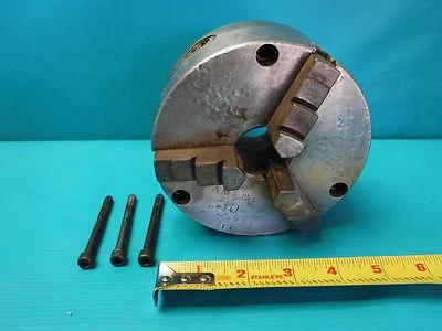 MANDRIL USADO CUSHMAN 5" 3 MORDAZAS Foto 1 de 4