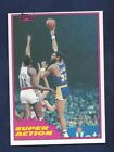 1981 Topps Basketball #106 Kareem Abdul Jabbar Hot Card Sharp .99 Ship K244