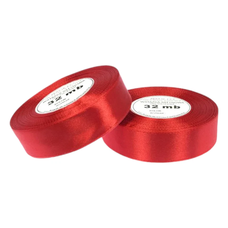 Dekoband 91m / 32m Satinband 3/6/12/25/38mm Geschenkband Schleifenband Hochzeit - Bild 1 von 1