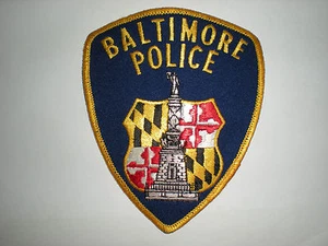 PARCHE DEL DEPARTAMENTO DE POLICÍA DE BALTIMORE, MARYLAND - Imagen 1 de 1