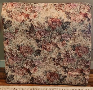 Croscill Jacquard Floral Full/Queen Bettdecke EUC  - Bild 1 von 1