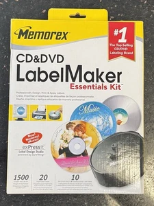 Memorex CD & DVD Label Maker Essentials Kit - NEU in versiegelter Verpackung - Bild 1 von 2