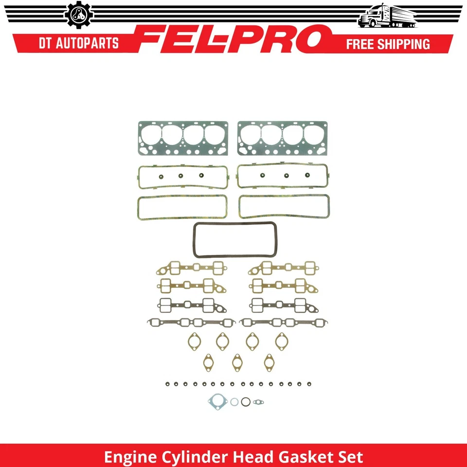 Juego de juntas de culata de motor Mercury Montclair 1955-1960 Fel-Pro 1956 Foto 1 de 1