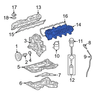 For Mercedes-Benz G55 AMG 06-11 Mercedes-Benz 1130100730 Left Engine Valve Cover Foto 1 de 4