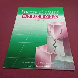 THEORY OF MUSIC WORKBOOK GRADE 2 TRINTY COLLEGE OF MUSIC VINTAGE SHEET MUSIC - Picture 1 of 9