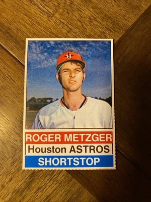 1976 hostess baseball. Roger Metzger Card #67 NM - Image 1 of 3
