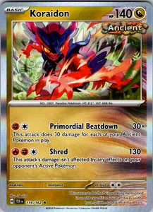 Koraidon 119/162 SV05: Temporal Forces Rare - NM - Picture 1 of 2