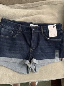 ALL FOR $ 50 SO Damen Denim Midi Shorts Größe 17 - Bild 1 von 7