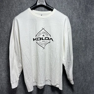 Koloa Surf Co. Langarm Rundhals Herren T-Shirt weiß doppelseitig Hawaii - Bild 1 von 11