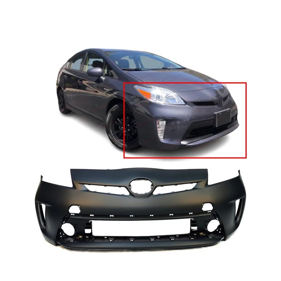 Cubierta de parachoques delantero imprimada fascia para Toyota Prius 2012-2015 5211947934 TO1000394 Foto 1 de 4